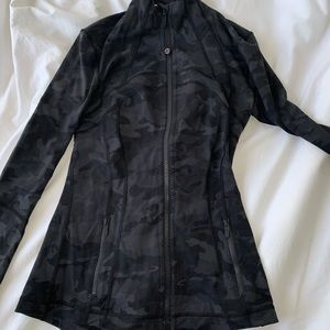 Lulu Lemon camo zip up